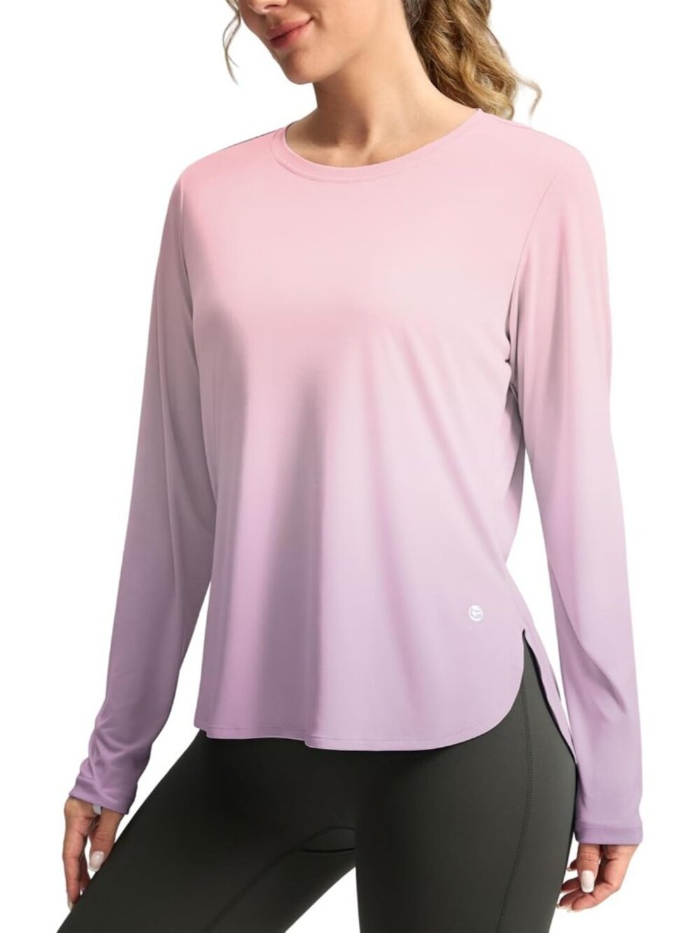 Women's Pink Purple Long Sleeve Lightweight Quick Dry 50+ UV Protection Shirts